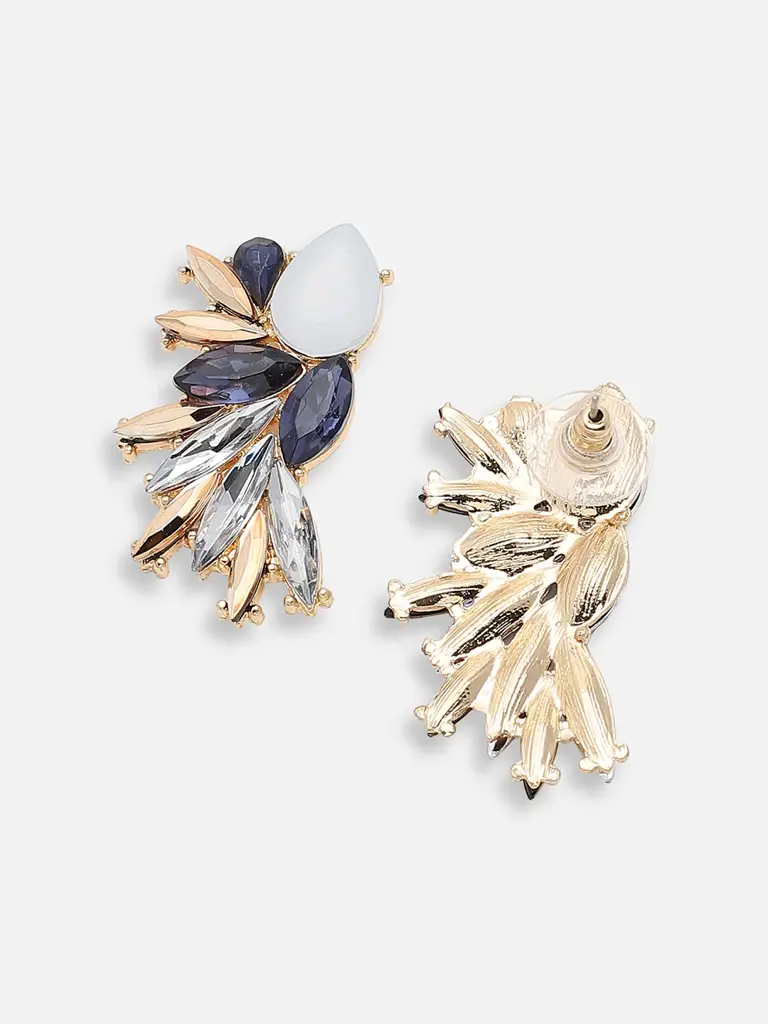 Lakeisha-Gold Plated Party Designer Stone Drop Earring For Women : SOHEAR4100