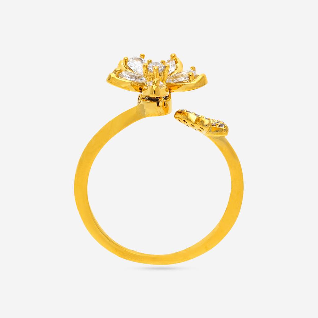 Plated Casual Wear Trendy Zircon Finger Ring - 464404 : 464404
