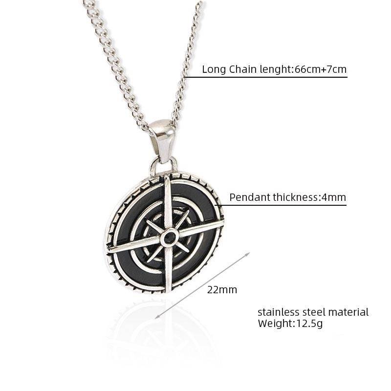 Mountain Hikers Compass Chain : MN1S0371