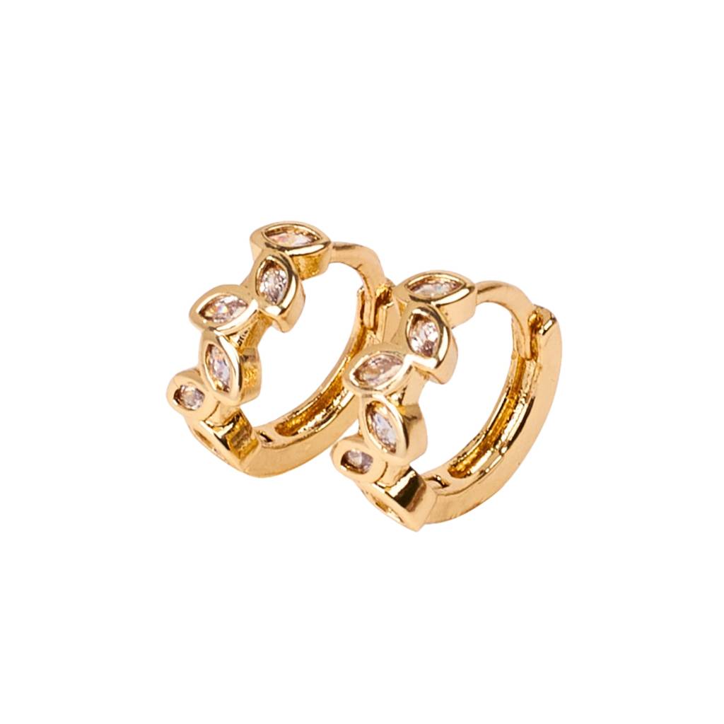 Leaf Cluster Earrings : ES14556-G