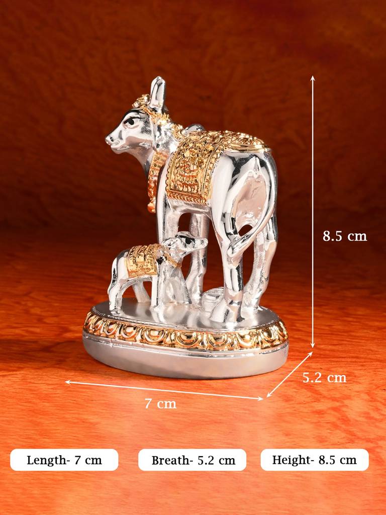 999 Silver Kamdhenu Idol : BXGFT273