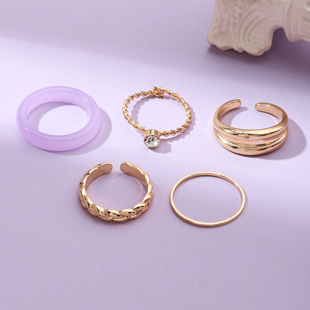 Set Of 5 Caroline Rings : RC52864B