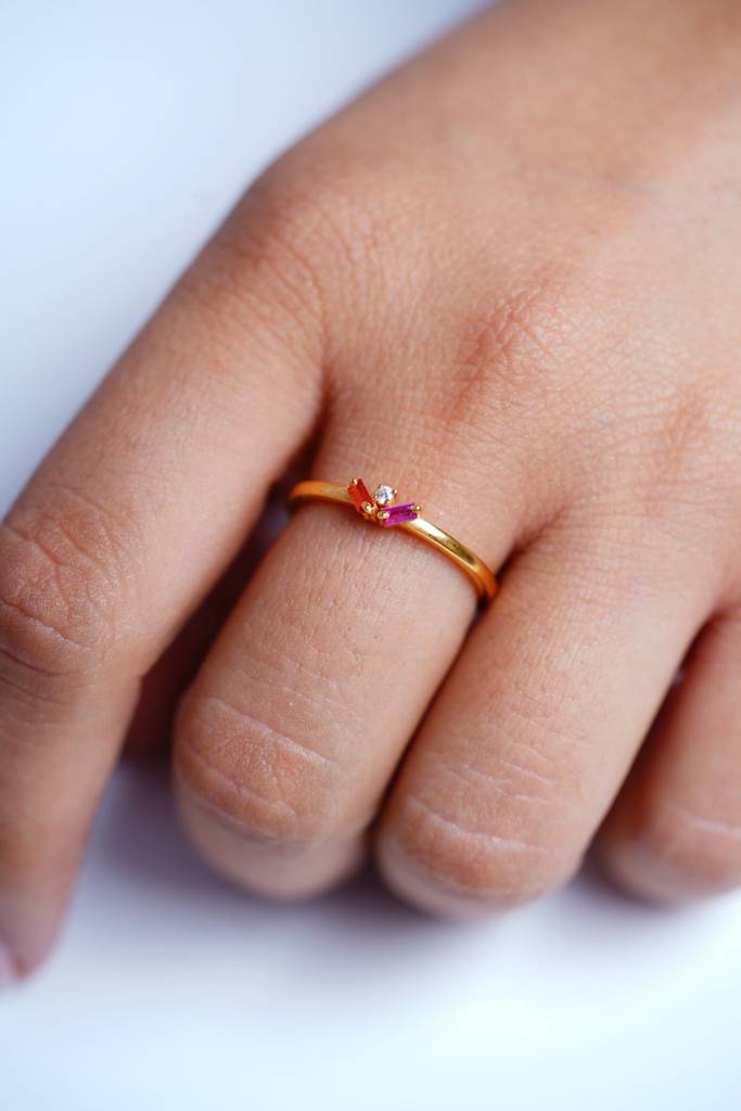 Floral Cascade Ring : RIN_FLORACA_SS5GV_5023