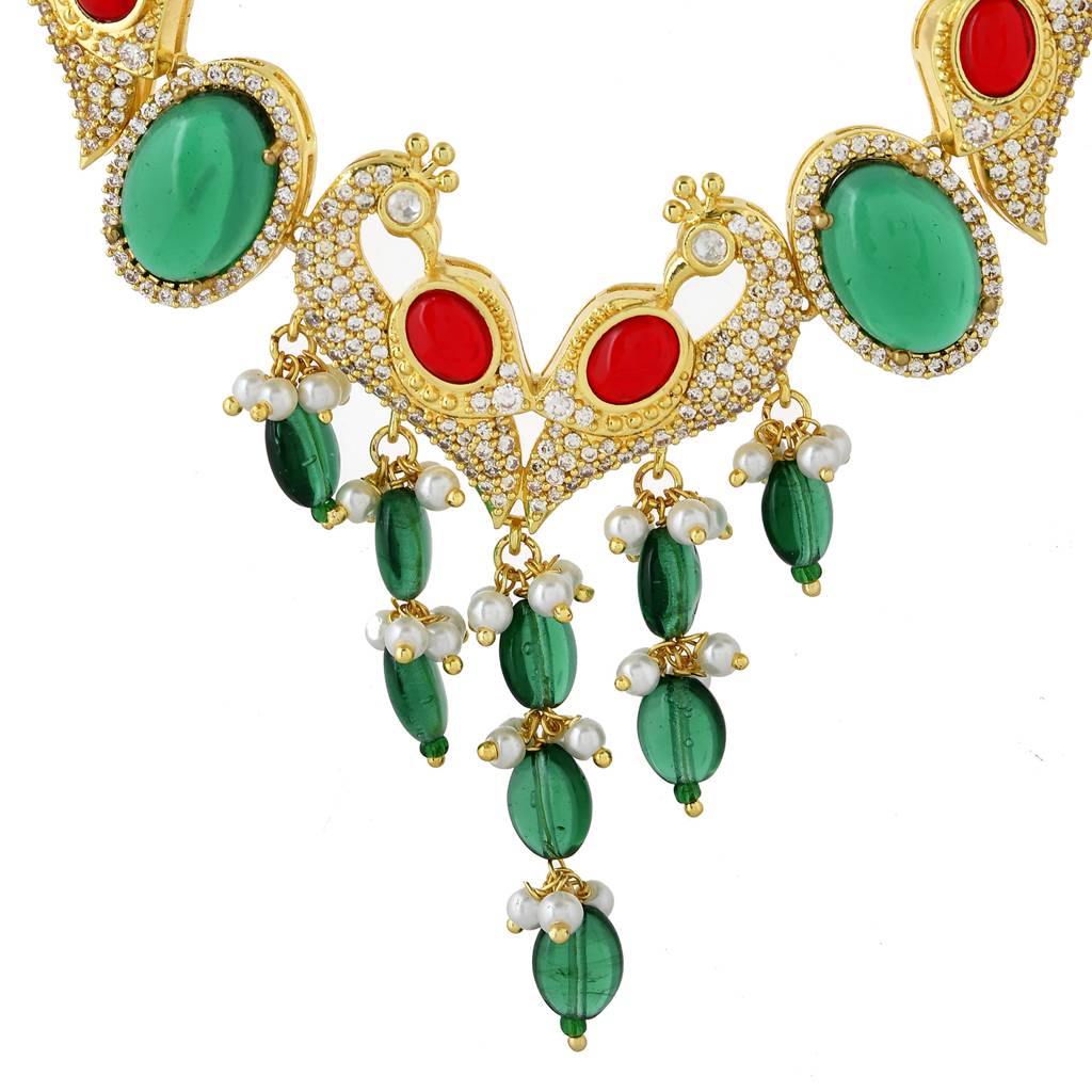 Panchhi Mayurika Necklace Set : 8905124548549