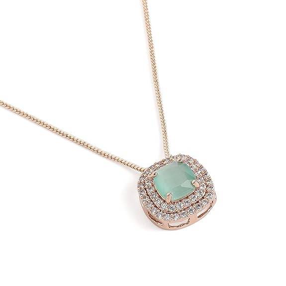 Opulent Ad Pendant Set– Trendy Party Wear : AD-857-RGMGPDER