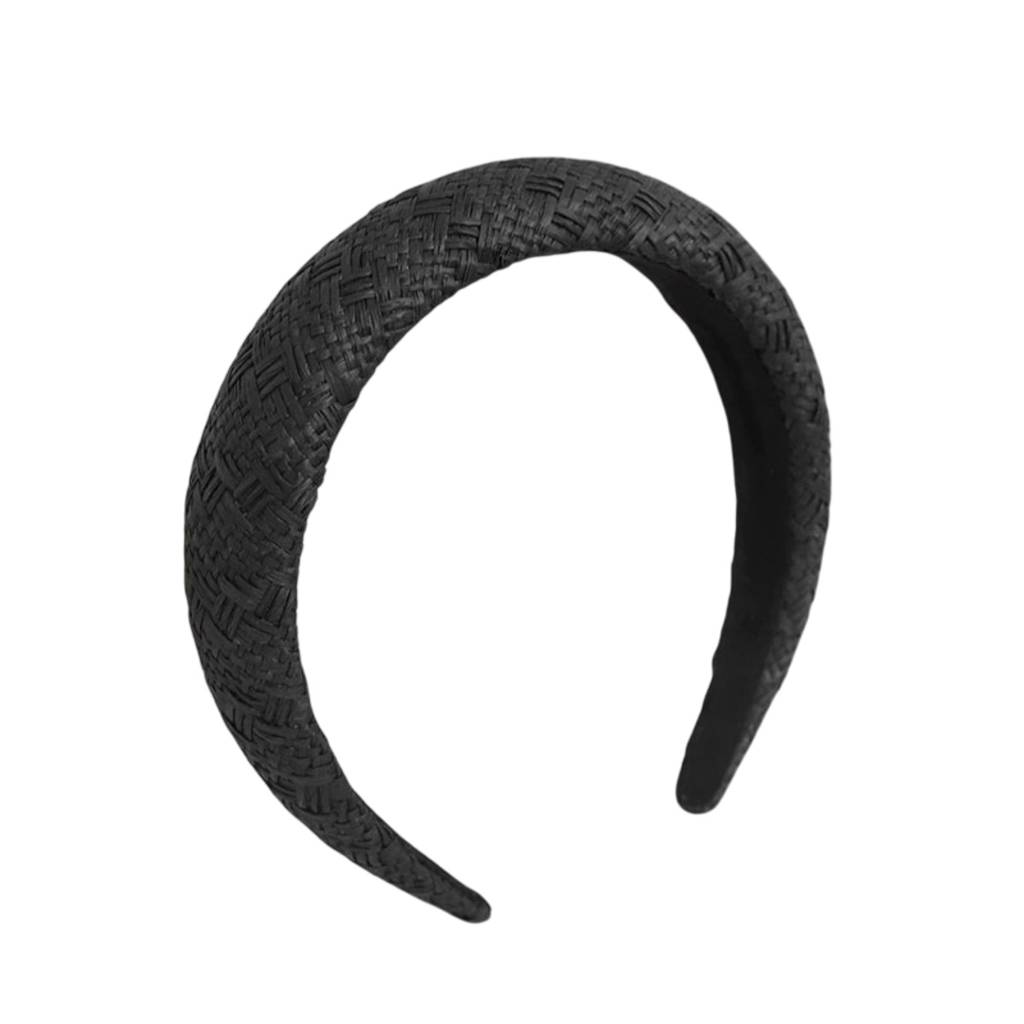 Noir Snugpop Hair Band : HX-HB-S-0051-BK