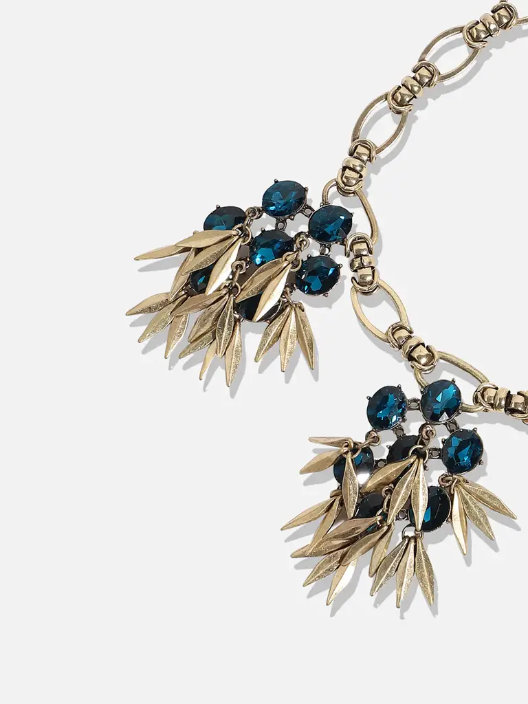 Sunniva-Multicolour Designer Statement Stones Necklace : SOHNCK3583