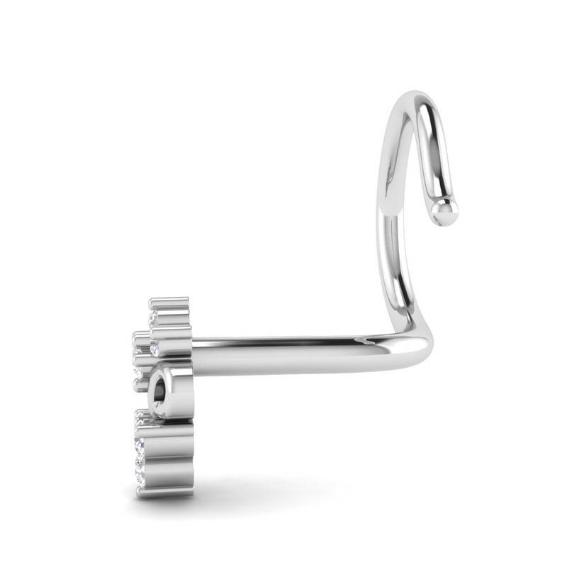 Avsar 9K Bis Hallmarked | Nosepin For Women/Girls |  Avno039 : AVNO039WC