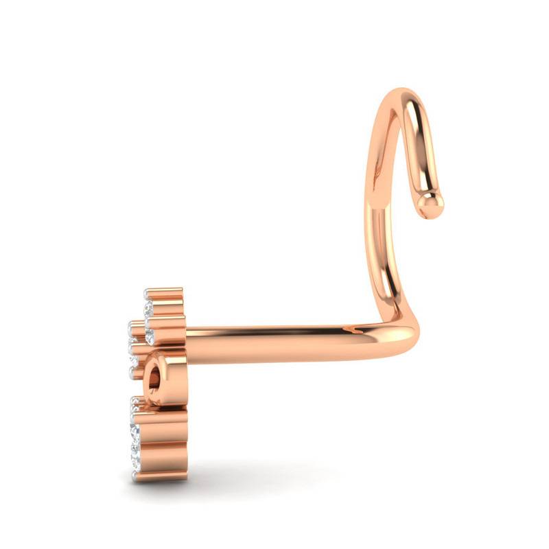 Avsar 9K Bis Hallmarked | Nosepin For Women/Girls |  Avno039 : AVNO039PC