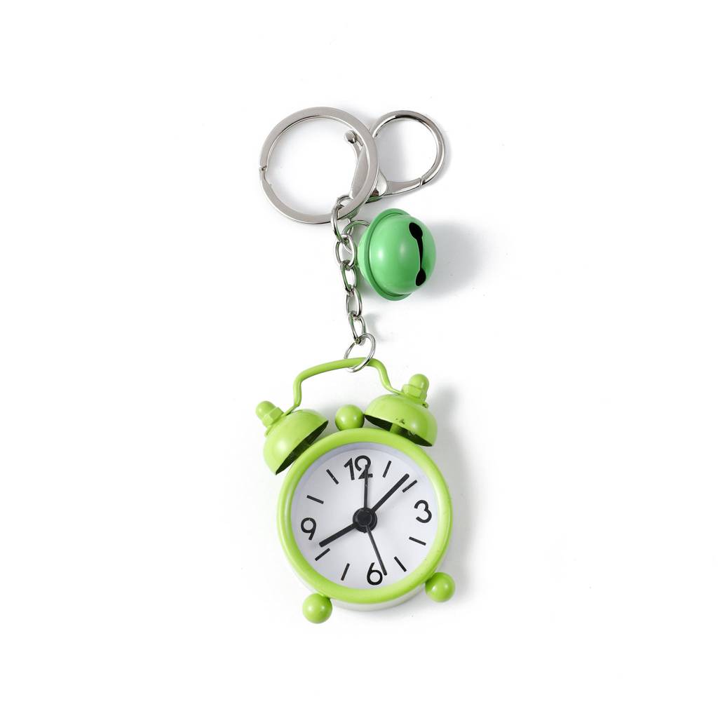Mini Alarm Clock Bag Charm : C-BG-0097-GR