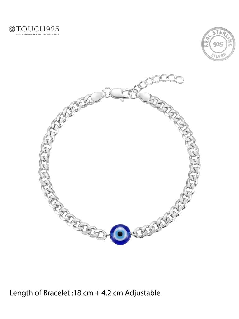 Evil Eye Curb Bracelet : CYGB261