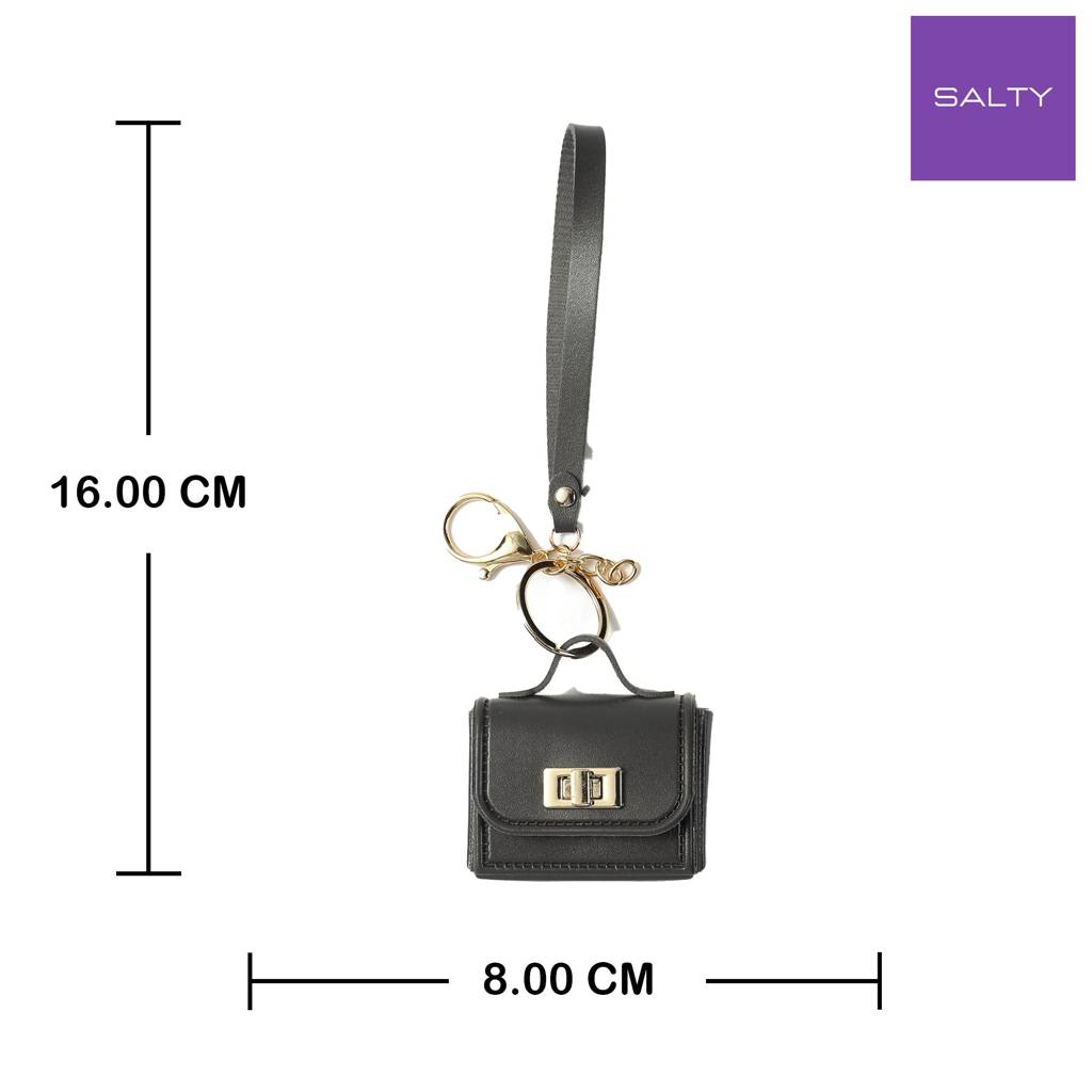 The Office Mini Leather Bag Charm : C-BG-0018-BK
