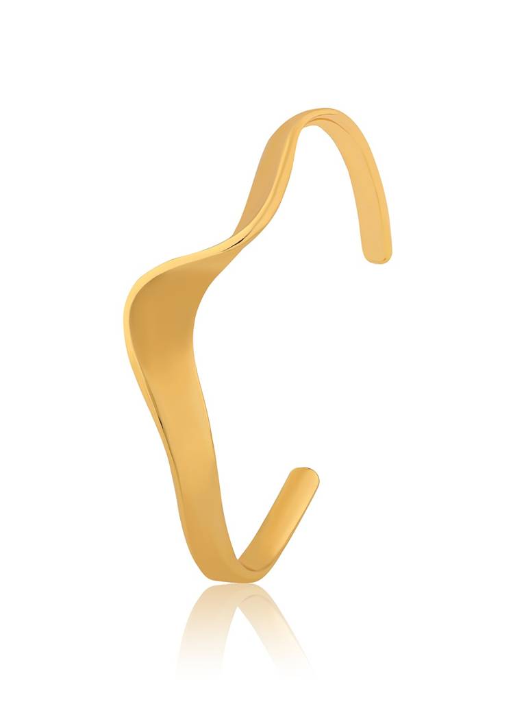 Flow Tide Ribbon Cuff Adjustable Bracelet : 8905124576757