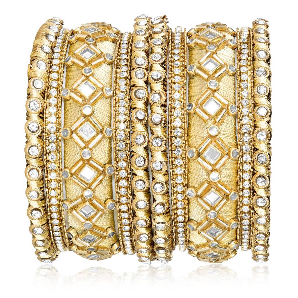 Traditional Chuda Bangle Set For Women : PF51B103LCTW