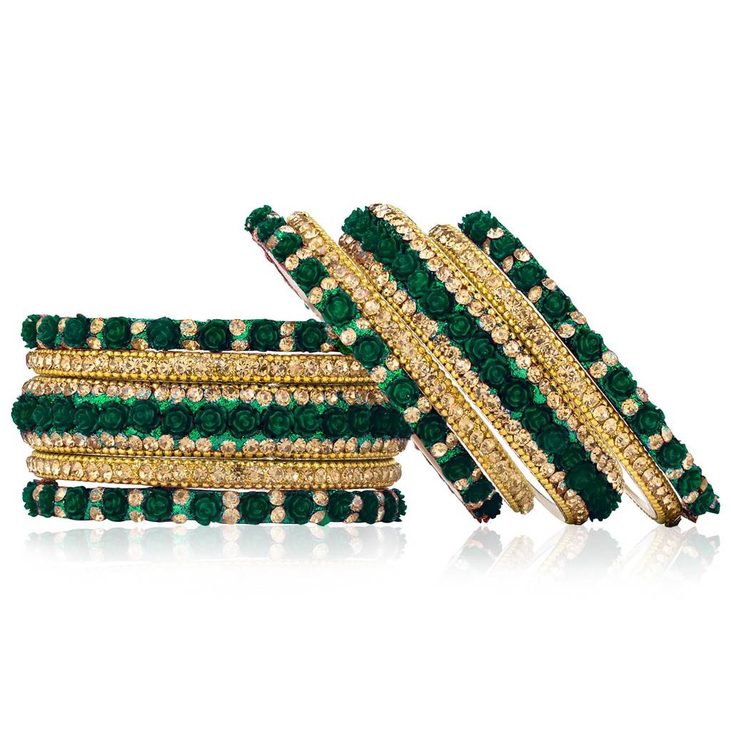 Ethnic Bangles Chuda Set Traditional Jewellery For Women : PF51B35G