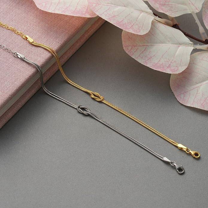 Linked By Love Couple Bracelets : BC24612-G-S