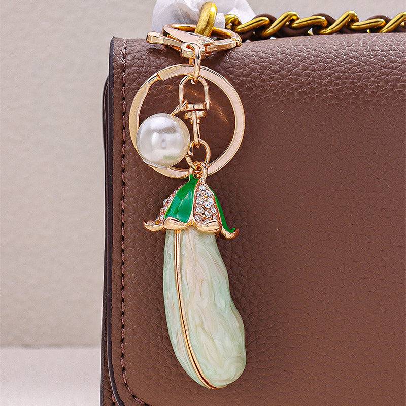 Peas Charm For Bag And Purse : C-BG-0048-G-GR