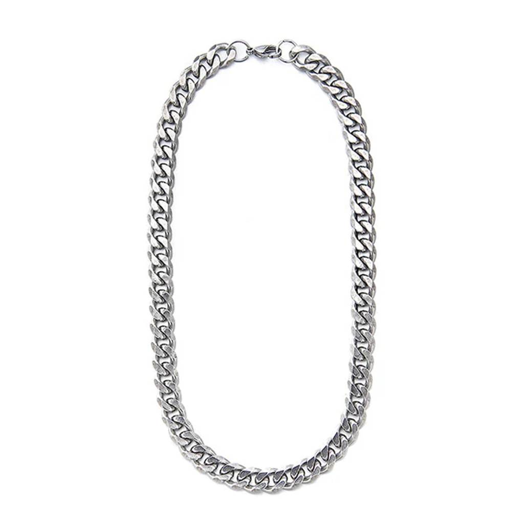 Silver Plated Stainless Steel Openable Stylish Link Chain Bracelet Fashion Jewellery For Men : PX5SB110