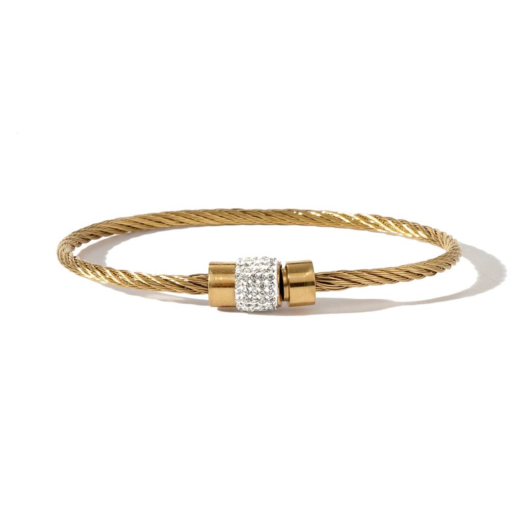 Sleek Cable Bracelet : MB1S0993-G