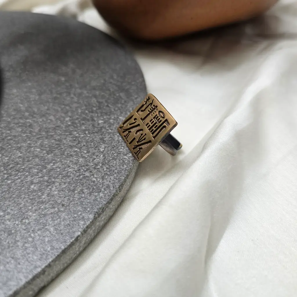 Ancient Egyptian Square Ring : ancient-egyptian-square-ring