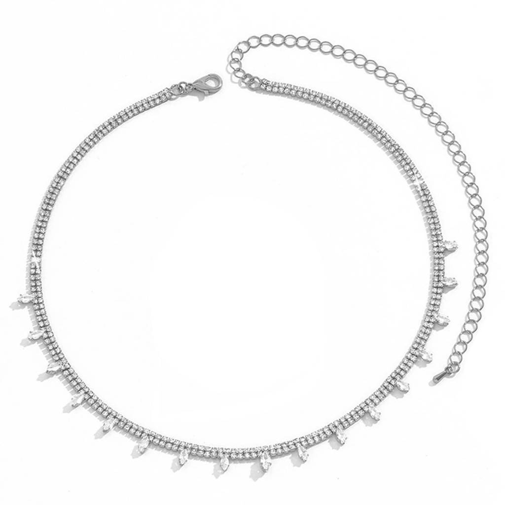 Necklace Bracelet And Drop Earring Set Fashion Jewellery Gift For Women : PX9N156W