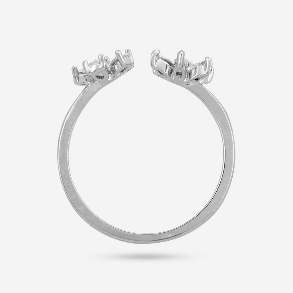 Plated Casual Wear Trendy Zircon Finger Ring - 445211 : 445212