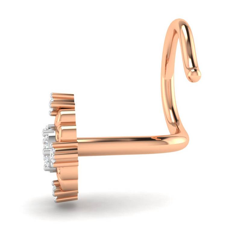 Avsar 9K Bis Hallmarked | Nosepin For Women/Girls |  Avno044 : AVNO044PC