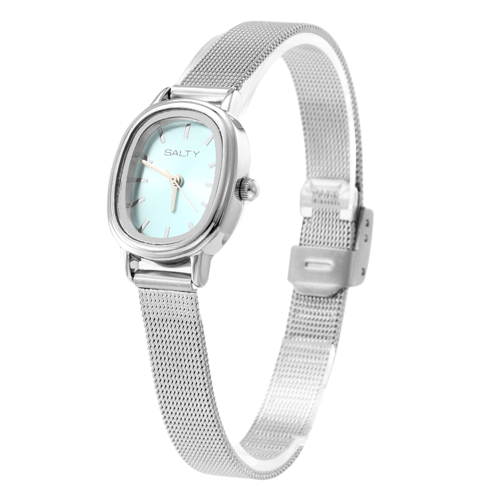 Oval Dial Watch For Women : WT-S-0008-S-BU