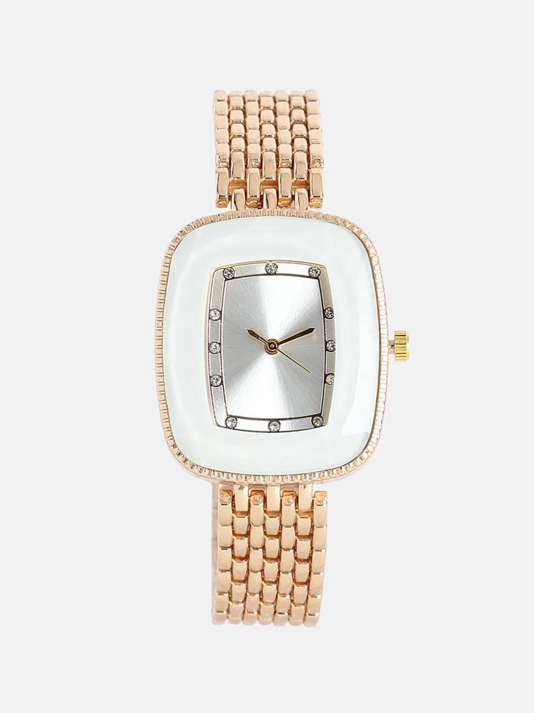 The Grecian Rectangular Diamond Watch : HSWC1389