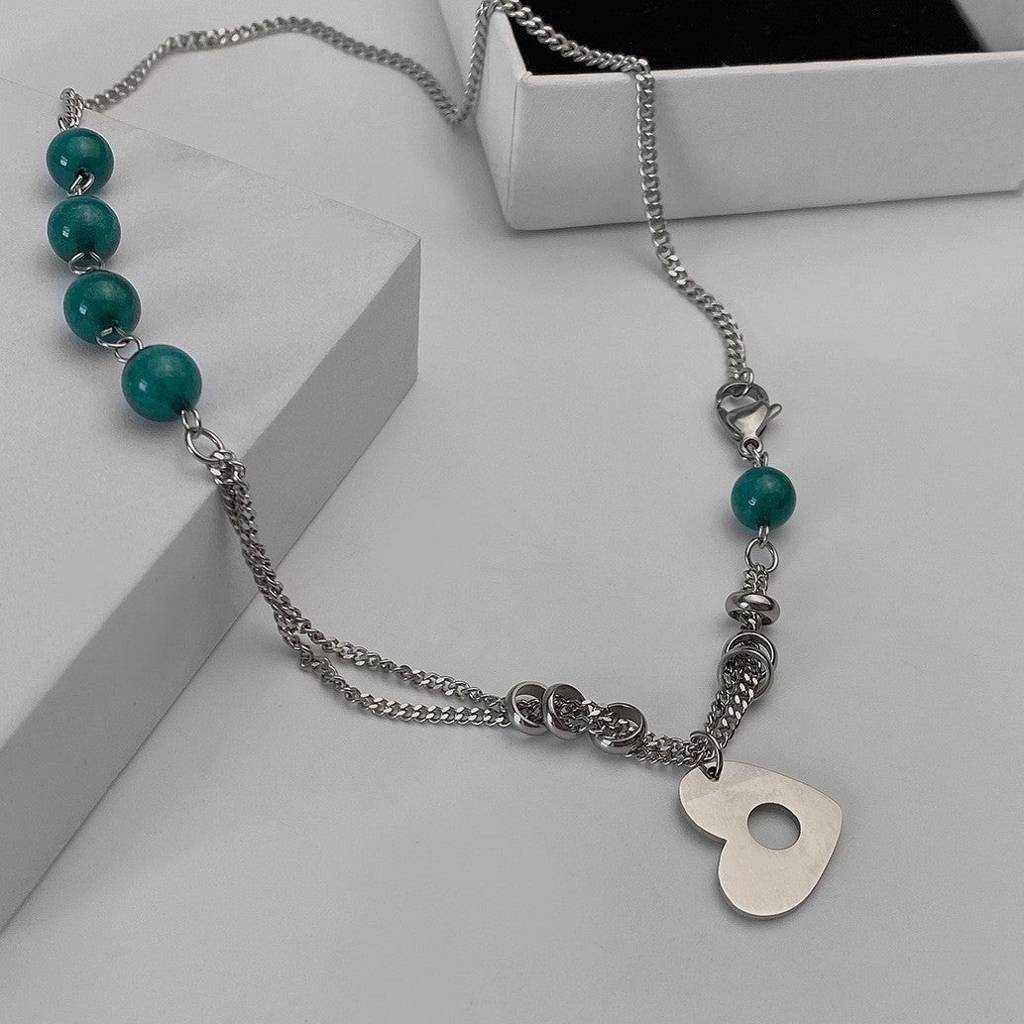 Aqua Allure Charm Necklace : MN1S0923