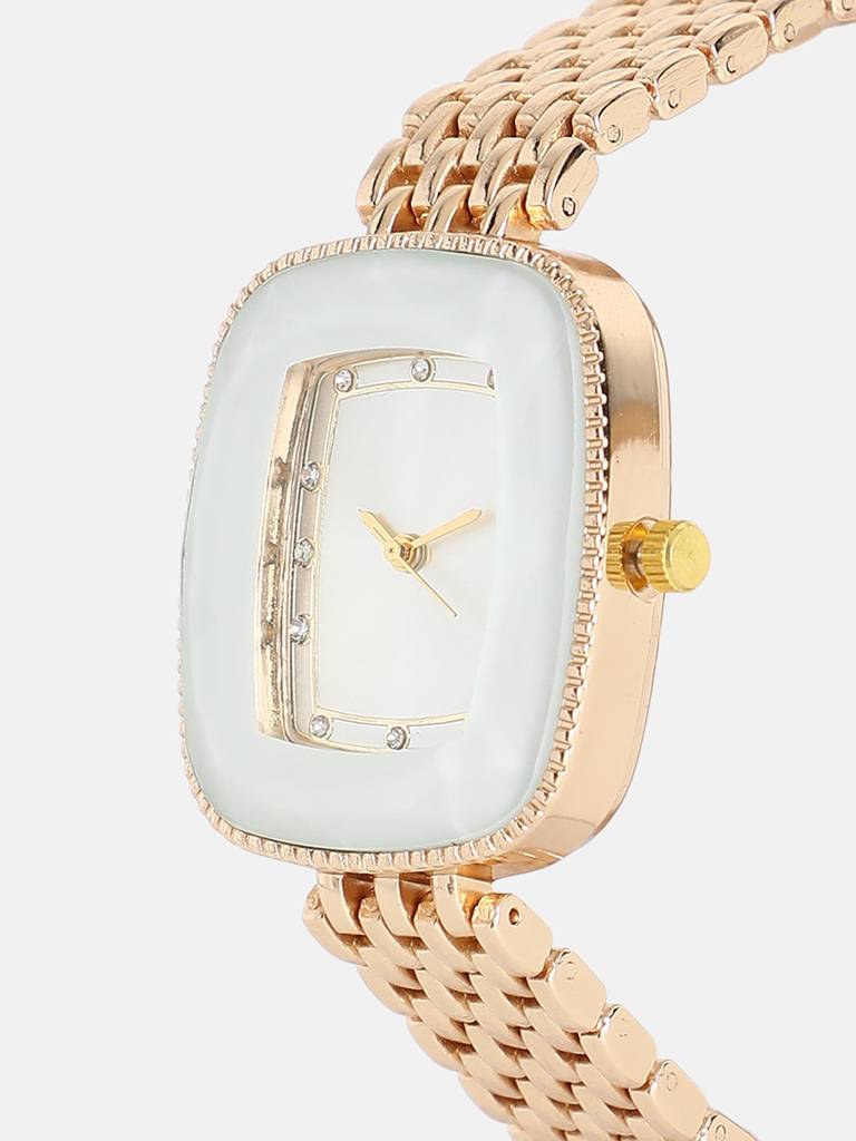 The Grecian Rectangular Diamond Watch : HSWC1389