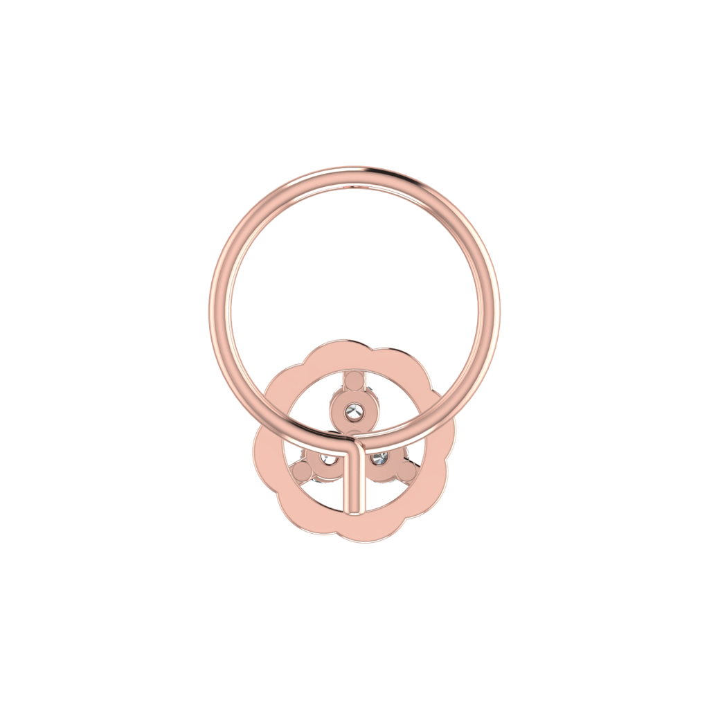 Avsar 9K Bis Hallmarked | Nosepin For Women/Girls |  Avno284 : AVNO284PC