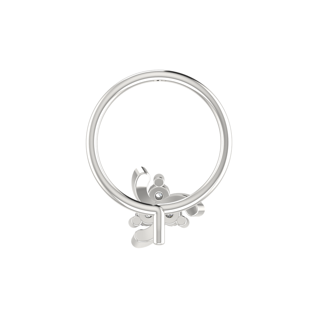 Avsar 9K Bis Hallmarked | Nosepin For Women/Girls |  Avno329 : AVNO329WC