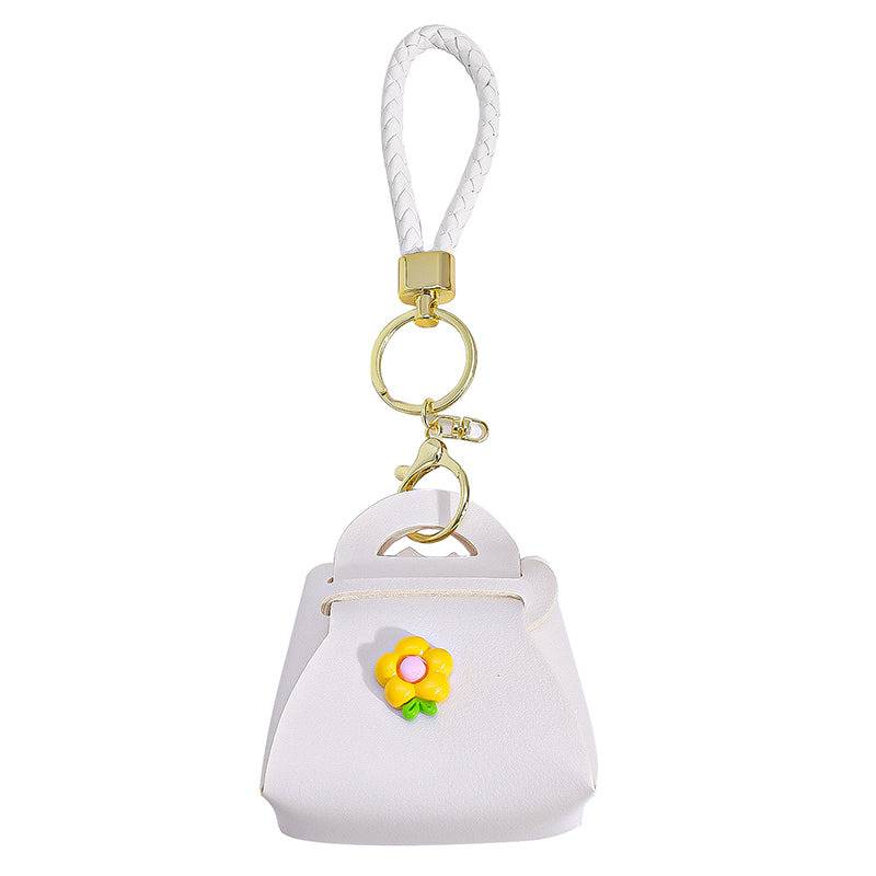 Mini Bag Charm : C-BG-0072-G-WH