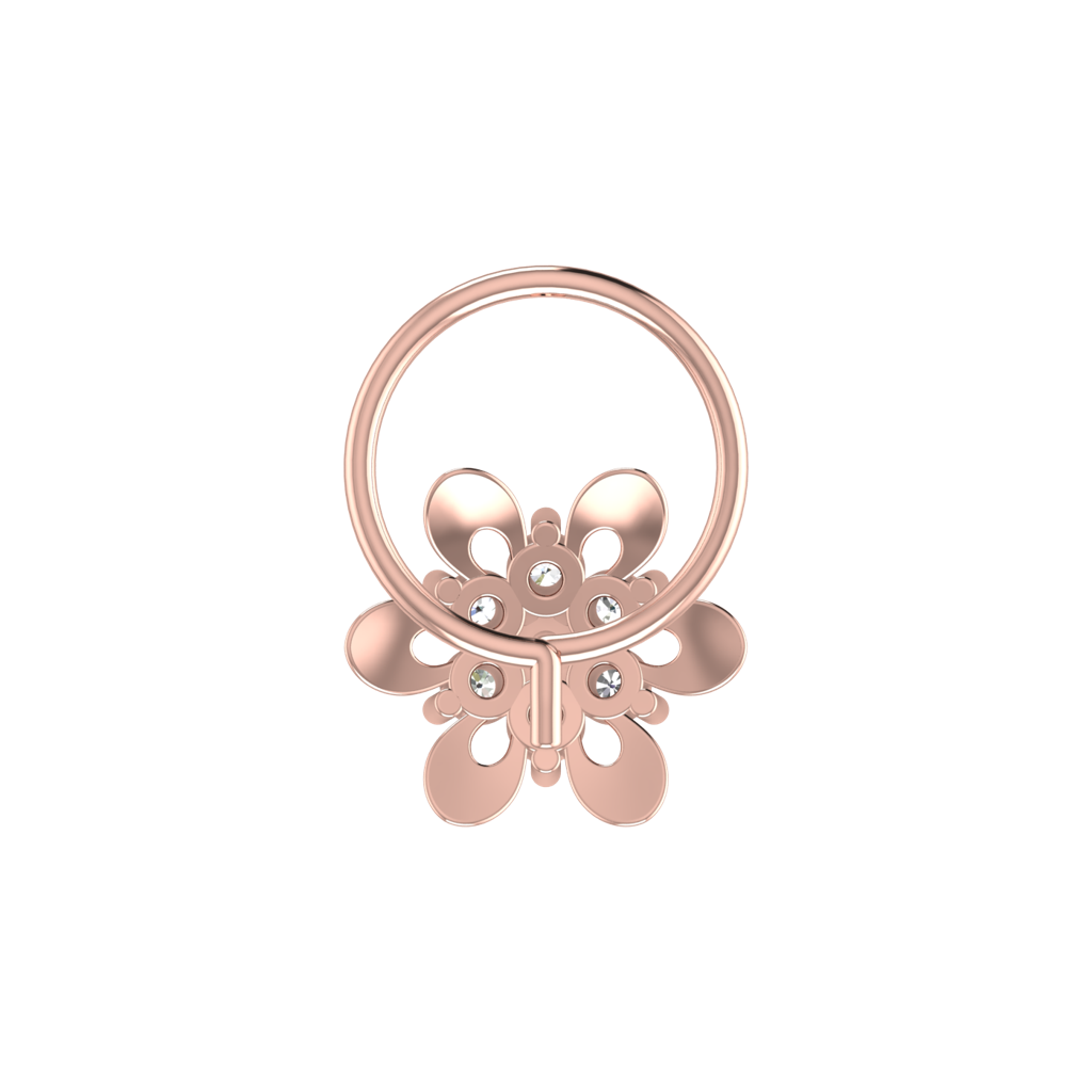 Avsar 9K Bis Hallmarked | Nosepin For Women/Girls |  Avno113 : AVNO113PC