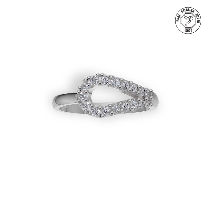 Radiant Teardrop Rings : TRLRIMP0007