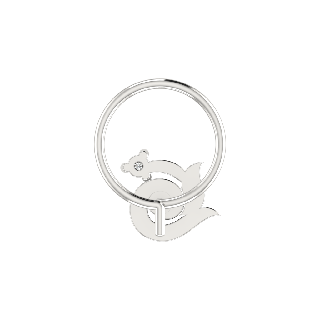 Avsar 9K Bis Hallmarked | Nosepin For Women/Girls |  Avno296 : AVNO296WC