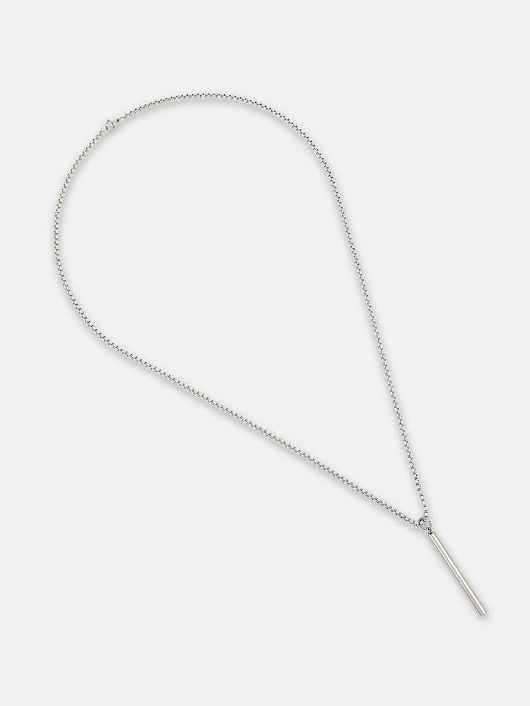 Men'S The Rod Pendant Necklace - Metallic Silver : FAPD1167