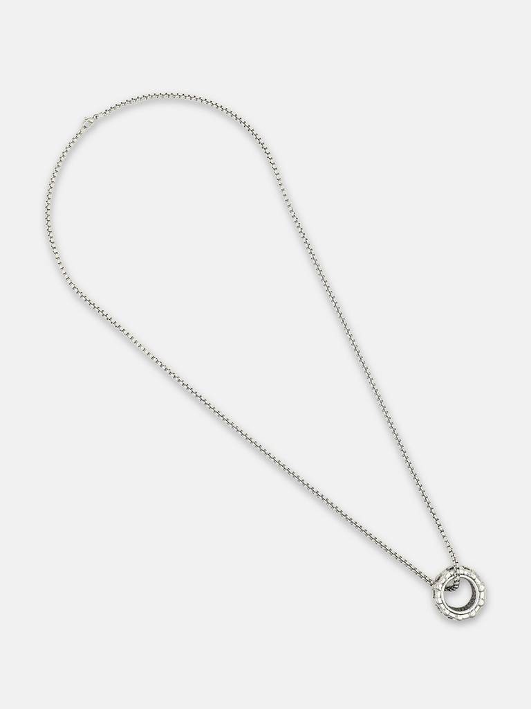 Men'S The Tire Pendant Necklace - Metallic Silver : FAPD1165