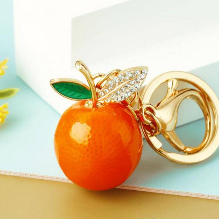 Summer Special Orange Bag Charm : C-BG-0046-G-OR