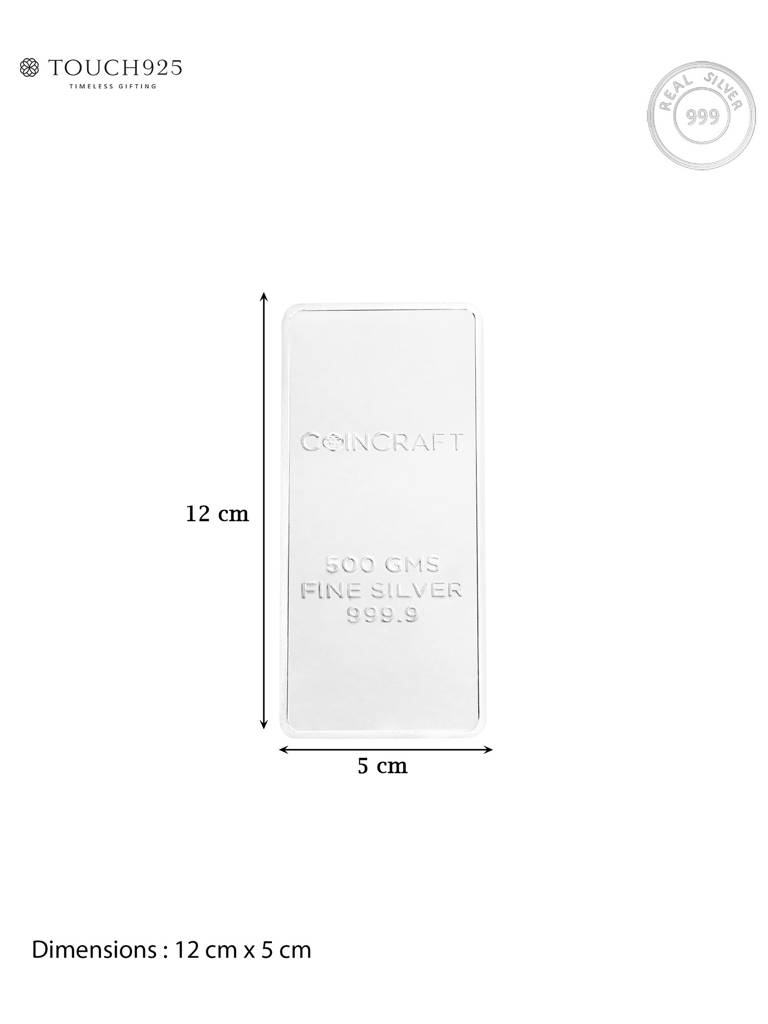 500G Banyan Tree 999.9 Silver Bar : BCC1062