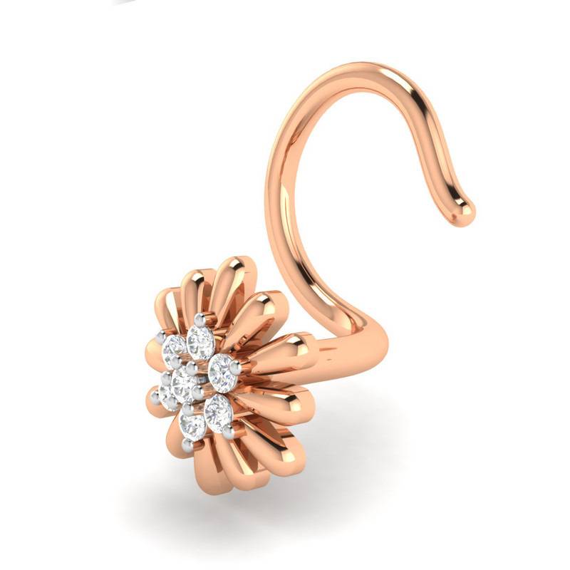 Avsar 9K Bis Hallmarked | Nosepin For Women/Girls |  Avno031 : AVNO031PC