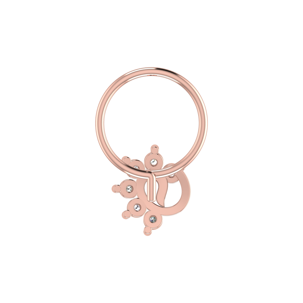 Avsar 9K Bis Hallmarked | Nosepin For Women/Girls |  Avno223 : AVNO223PC