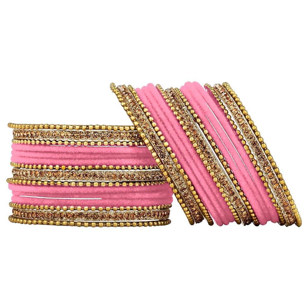 Chuda Bangle Set Indian Traditional Bridal Dulhan Wedding Fashion Jewellery For Women : PF51B34PK