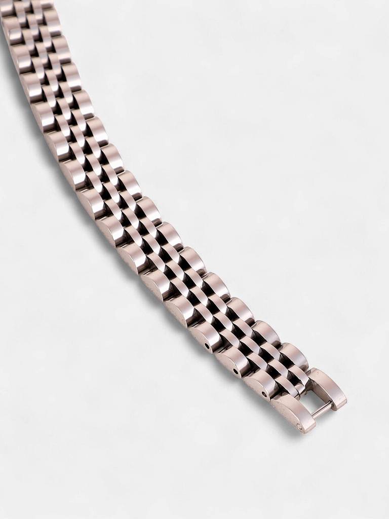 Men'S The Five-H-Link Chain Bracelet - Metallic Silver : FABR1323
