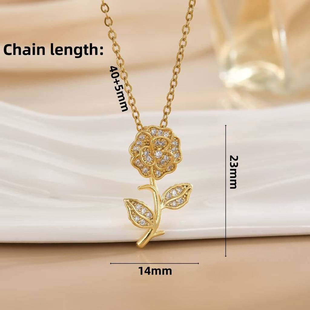 Petals & Promise Necklace : NS14537-G