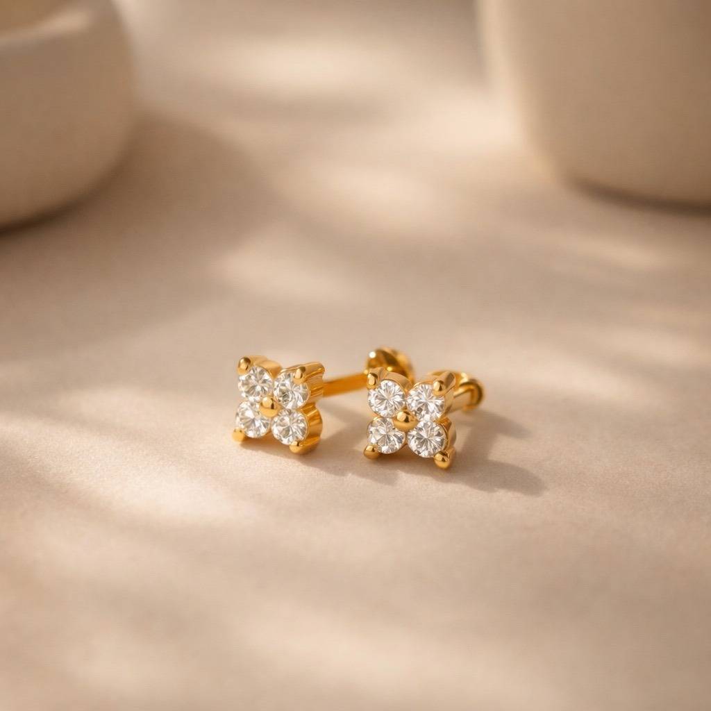 Mini Quad Diamond Studs : Mini-Quad-Diamond-Studs-GV