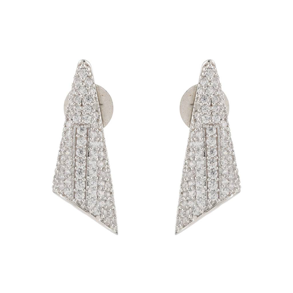 Sparkling Elegance Diamond Frost Luxe Hasli Necklace Set : 8905124571189