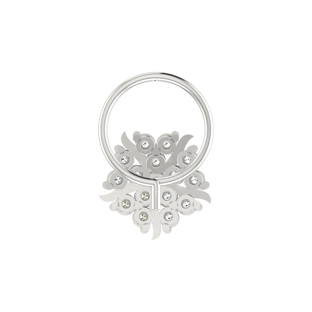 Avsar 9K Bis Hallmarked | Nosepin For Women/Girls |  Avno101 : AVNO101WC