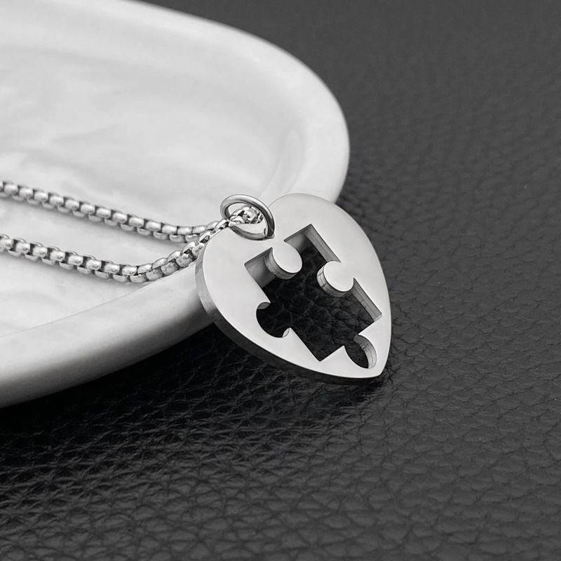 Enigmatic Connections Necklace For Couples (2 Necklaces) : NC21601
